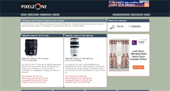 Desktop Screenshot of pixelzone.eu