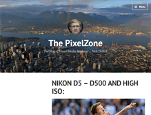 Tablet Screenshot of pixelzone.com